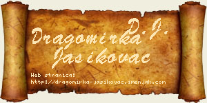 Dragomirka Jasikovac vizit kartica